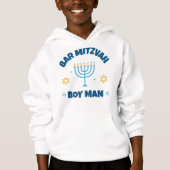 Bar Mitzvah Modern Star van David (Voorkant)