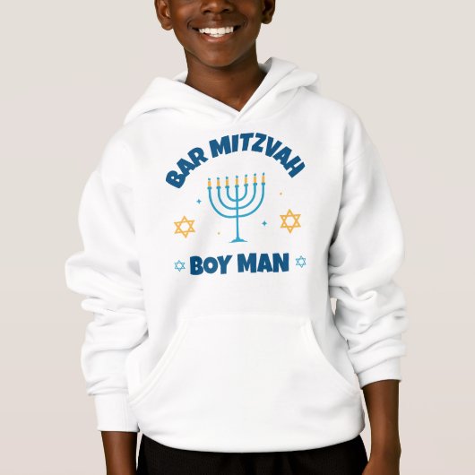 Bar Mitzvah Modern Star van David (Voorkant)