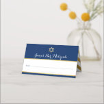 BAR MITZVAH modern stijlvol eenvoudig gouden folie Plaatskaartje<br><div class="desc">door kat massard >>> kat@simplysweetPAPERIE.com <<< Een trendy,  schattig ontwerp voor uw Event Reception PLACE CARDS. Hand schrijven gasten namen en voeg tabel nummer TIP::: 1. Als u afbeeldingen en lettertypen wilt wijzigen/verplaatsen en meer tekst wilt toevoegen,  klikt u op de knop "Aanpassen"</div>