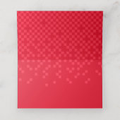 BAR MITZVAH moderne gamer controle koel rood zwart Plaatskaartje (Binnenkant ongevouwen)