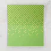 BAR MITZVAH moderne gamer fun control zwart groen Plaatskaartje (Binnenkant ongevouwen)