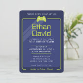 BAR MITZVAH moderne gaming controles marine lime g Kaart (Staand voorkant)