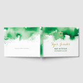 BAR MITZVAH moderne goudster koele groene waterver Gastenboek (Volledig)