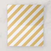 BAR MITZVAH moderne marine faux gouden spatie Plaatskaartje (Binnenkant ongevouwen)