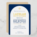 BAR MITZVAH moderne minimale boog marine wit goud Folie Uitnodiging<br><div class="desc">door kat massard >>> WWW.SIMPLYSWEETPAPERIE.COM <<< Met echte, glanzende folie accenten. Hou van het ontwerp, maar wil graag wat veranderingen zien - een ander kleurenschema, product, een foto toevoegen of aangepast voor een andere gelegenheid - geen zorgen neem gewoon contact met me op - ik help graag! - - -...</div>