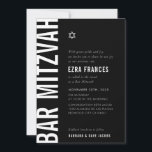 BAR MITZVAH moderne minimale gedurfde jongen zwart Kaart<br><div class="desc">door kat massard >> kat@simplysweetPAPERIE.com <<< CONTACT MET ME voor aangepaste formuleringen of om regels toe te voegen in Hebreeuwse liefde voor het ontwerp, maar ik zou graag enkele wijzigingen zien - een ander kleurenschema, product, een foto toevoegen of aangepast voor een andere gelegenheid - ik neem niet alleen contact...</div>