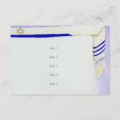 Bar Mitzvah Motifs in Waterverf Reception Kaart (Voorkant)