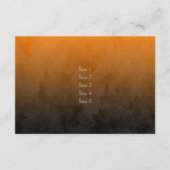 Bar Mitzvah Oranje ster David Ombre Kaart (Voorkant)