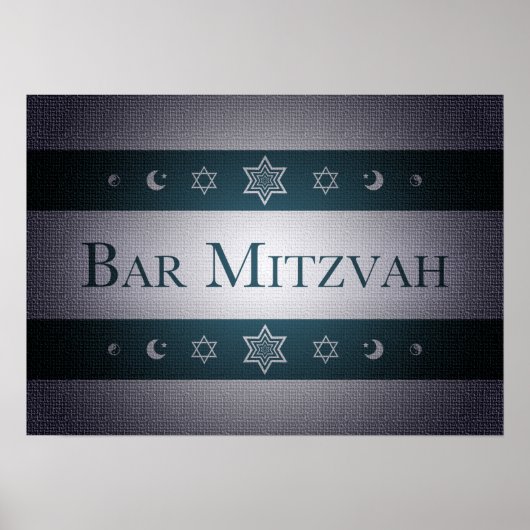 Bar Mitzvah Poster (Voorkant)
