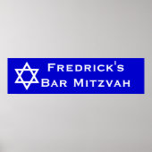 Bar Mitzvah Poster (Voorkant)