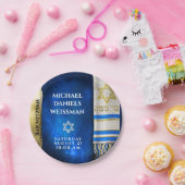 Bar Mitzvah Prayer Shawl Papieren Bordje (Feest)