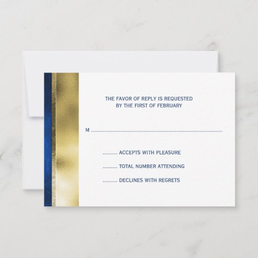 Bar Mitzvah Prayer Shawl RSVP (Achterkant)