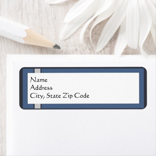 Bar Mitzvah Return Address Labels (Insitu)