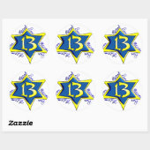 Bar MItzvah Ronde Sticker (Vel)