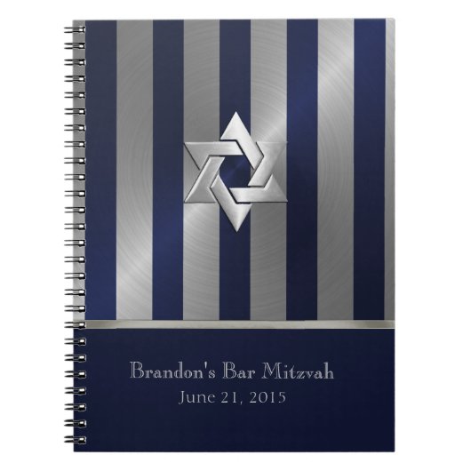 Bar Mitzvah RSVP Tracker Notitieboek/Guest Book Notitieboek (Voorkant)