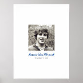 Bar Mitzvah Sign In Party Board Poster (Voorkant)