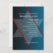 Bar Mitzvah Simple Modern U kiest voor kleuren Kaart (Voorkant)