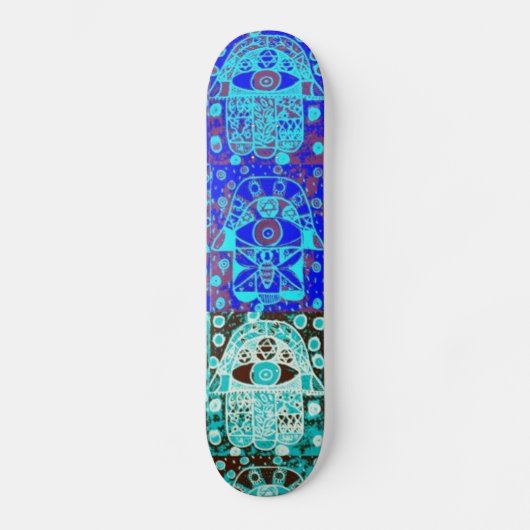 Bar Mitzvah "SkateBoard GeefAway" : Hamsa Skateboard (Voorkant)