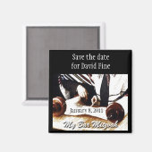 Bar Mitzvah slaat de datum op Magneet (Voorkant / Achterkant)