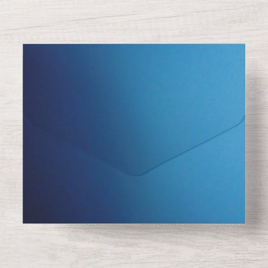 BAR MITZVAH SON 13E SIMPEL ALL IN ONE UITNODIGING (Achterkant)