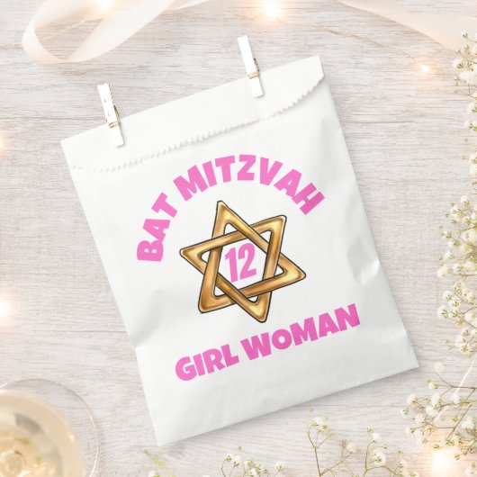 Bar Mitzvah Star van David Bedankzakje (Geknipt)
