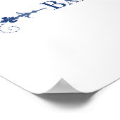 bar mitzvah ( ster van david elegance foto gift ) poster (Hoek)