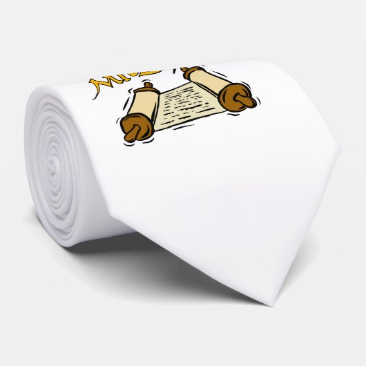 Bar Mitzvah Stropdas (Opgerold)