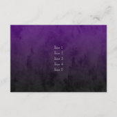 Bar Mitzvah Stylish Paars Star van David Ombre Kaart (Voorkant)