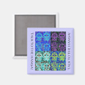 Bar Mitzvah 'Talk Magnet GiveAway' (Voorkant / Achterkant)