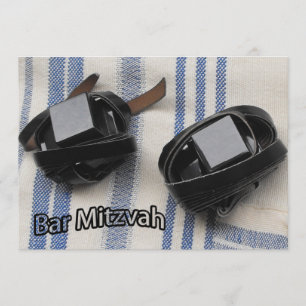 Bar Mitzvah - Tallis & Tefillin Kaart
