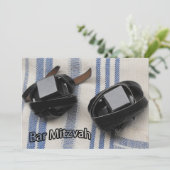 Bar Mitzvah - Tallis & Tefillin Kaart (Staand voorkant)