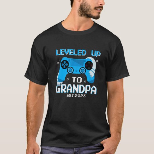 Bar Mitzvah tot opa st.2023 nieuwe Gra T-shirt (Voorkant)