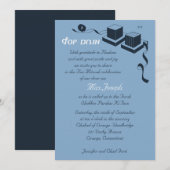 Bar Mitzvah Uitnodiging - Menachem Yosef (Voorkant / Achterkant)