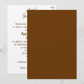 Bar Mitzvah Uitnodiging Open Torah (Voorkant / Achterkant)