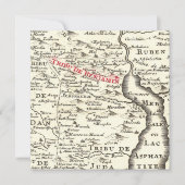 Bar Mitzvah Uitnodiging voor een jongen genaamd Be (Voorkant)