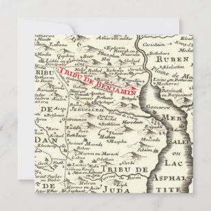 Bar Mitzvah Uitnodiging voor een jongen genaamd Be