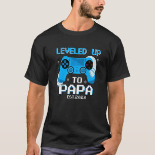 Bar Mitzvah, verhoogd tot Papa EST 2023, New Papa T-shirt