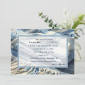 Bar Mitzvah Waterverf Tallit 4 Kaart (Staand voorkant)