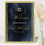 Bar Mitzvah Welkomstborden | WATERVERF ABSTRACT Poster<br><div class="desc">Ontdek een wereld van creativiteit in onze definitieve gids voor uitnodigingen van de Mitzvah Bar: "Onthulling Navy Blue Waterverf Magic". Laat u inspireren door de diepe allure van navy blues in combinatie met delicate waterverf, ideaal voor een unieke, memorabele uitnodiging voor de speciale dag van uw kind. Leer hoe u...</div>