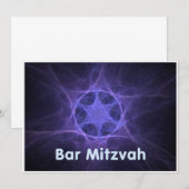 Bar Mitzwa Kaart (Voorkant / Achterkant)