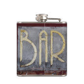 BAR | Nostalgisch | Flachmann Heupfles (Achterkant)