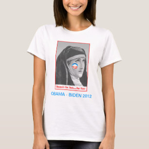 Bar "nun" voor Obama T-shirt