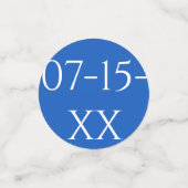 Bar of Bat Mitzvah Confetti 1960's Style (Kleine voorkant)