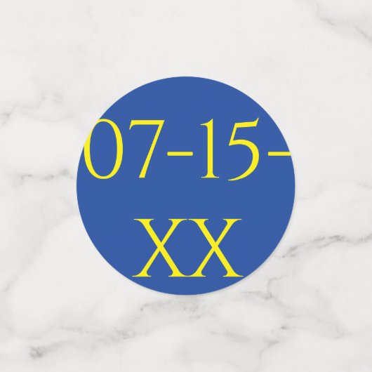 Bar of Bat Mitzvah Confetti Groovy Flowers (Kleine voorkant)