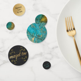 Bar of Bat Mitzvah Confetti uit deze wereld