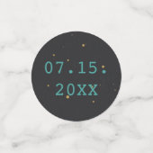 Bar of Bat Mitzvah Confetti uit deze wereld (Kleine voorkant)