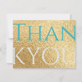 Bar of Bat Mitzvah Dank u uit deze wereld 2 Bedankkaart (Achterkant)