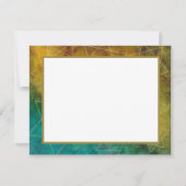 Bar of Bat Mitzvah Dank u uit deze wereld 4 Bedankkaart (Voorkant)