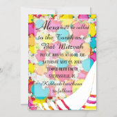 Bar of bat Mitzvah Magnetic Party Invitation 2 Magnetische Uitnodiging (Voorkant)