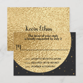 Bar of Bat Mitzvah RSVP uit deze wereld Kaartje